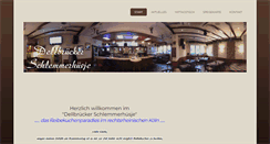 Desktop Screenshot of dellbruecker-schlemmerhuesje.net